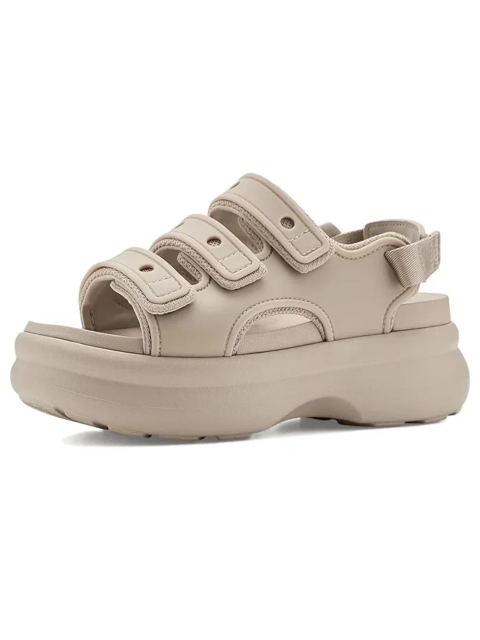 Сандалии Soho Sport Platform Crocs — изображение 1 из 4, морозный серый