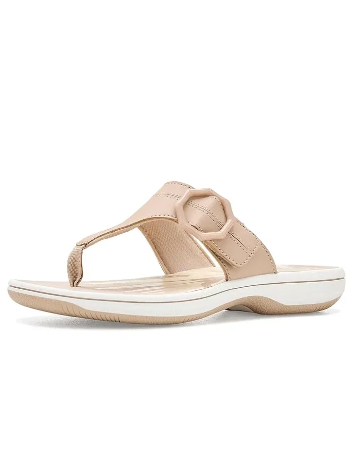 Сандалии Breeze Cove Clarks — изображение 1 из 4, песочный