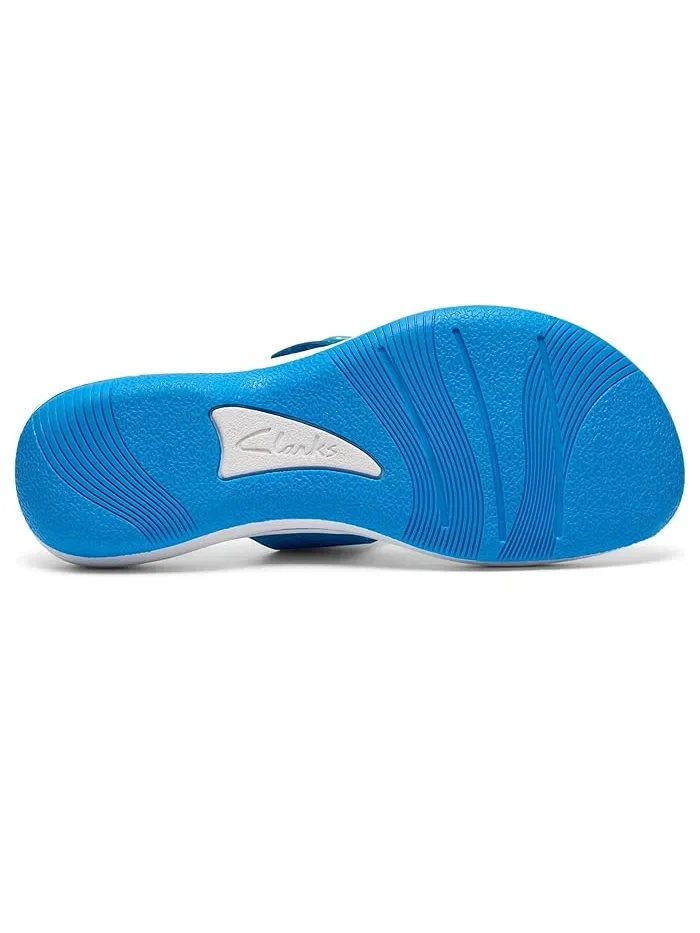 Сандалии с регулируемым ремешком Breeze Cove Clarks — изображение 3 из 4, яркий синий