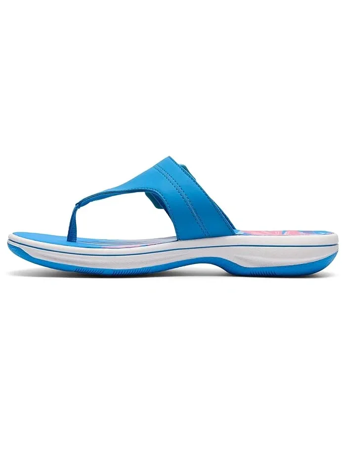 Сандалии с регулируемым ремешком Breeze Cove Clarks — изображение 4 из 4, яркий синий