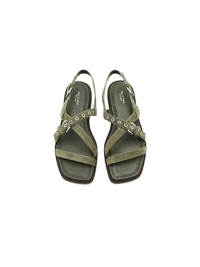 Сандалии Harlow rag & bone — изображение 2 из 4, оливковый