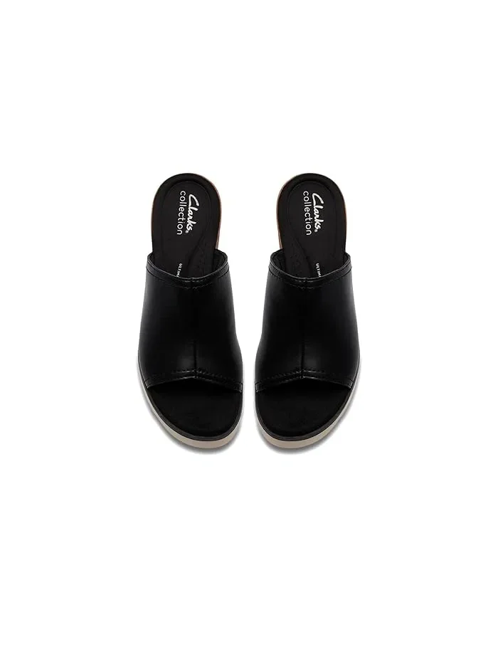 Сандалии на танкетке Diaz Slide Clarks — изображение 2 из 4, черный
