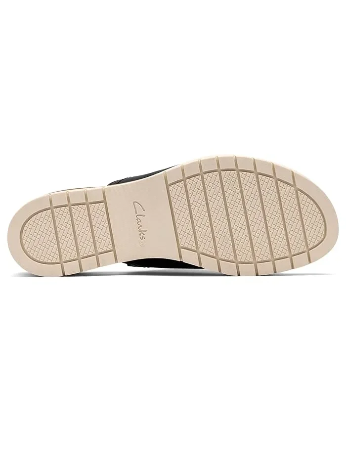 Сандалии на танкетке Diaz Slide Clarks — изображение 3 из 4, черный