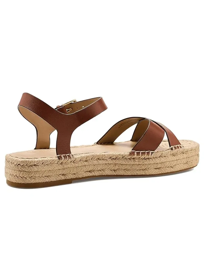 Босоножки на платформе Emeryn Platform Espadrille Lauren Ralph Lauren — изображение 3 из 4, бежевый