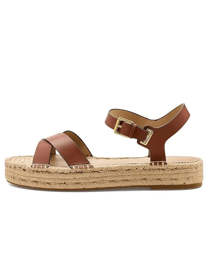 Босоножки на платформе Emeryn Platform Espadrille Lauren Ralph Lauren — изображение 4 из 4, бежевый