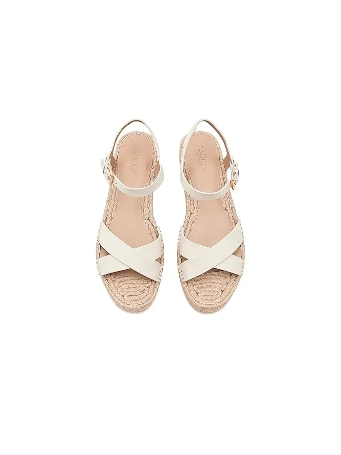 Сандалии платформа Emeryn Lauren Ralph Lauren — изображение 2 из 4, белый
