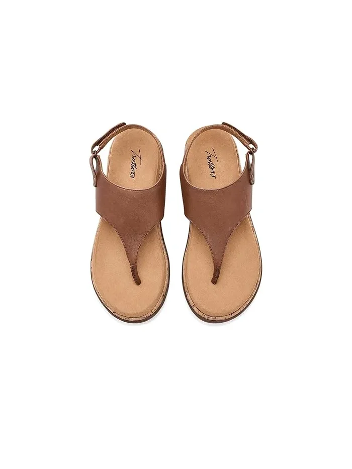Сандалии на каблуке Garret Trotters — изображение 2 из 4, коричневый