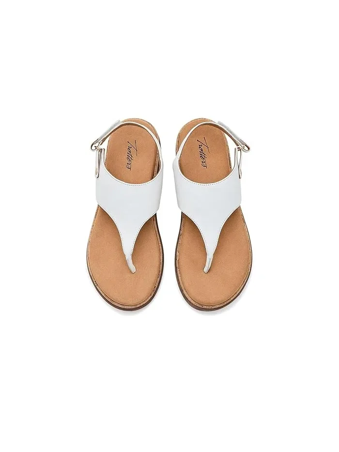 Босоножки на каблуке Garret Trotters — изображение 2 из 4, белый