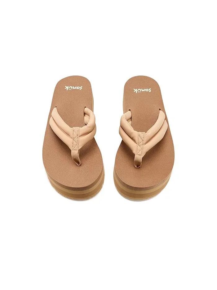 Сандалии Yoga Puff-n-Stuff Sanuk — изображение 2 из 4, песочный