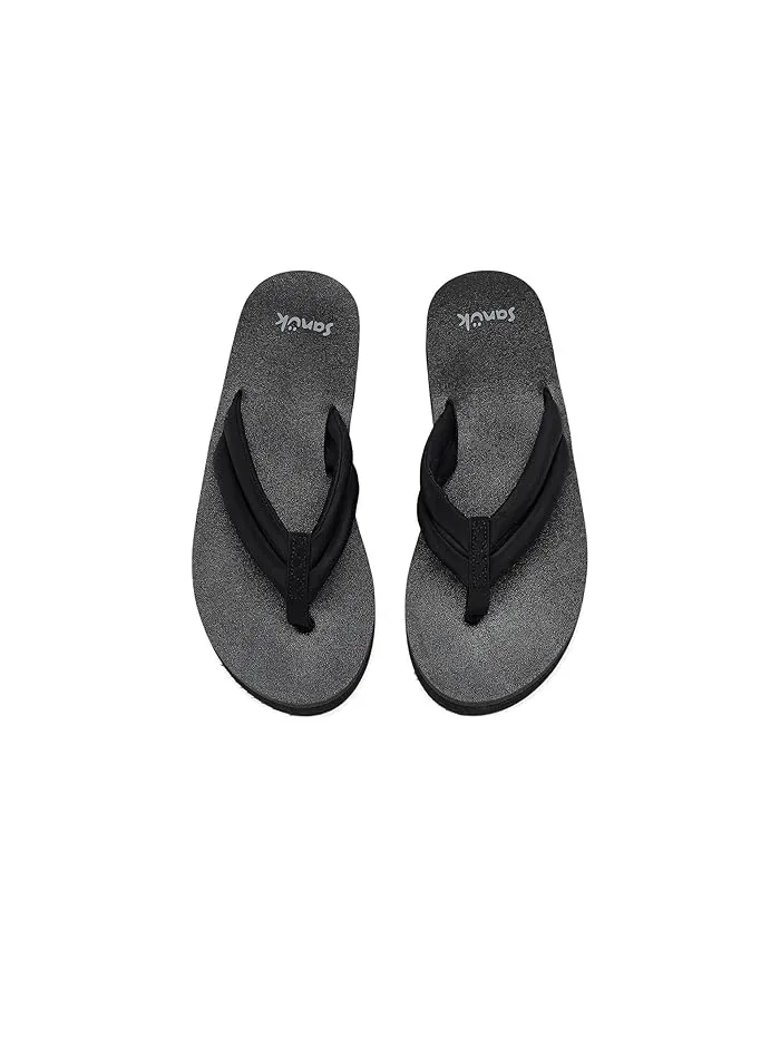 Сандалии с пенным наполнителем Yoga Puff-n-stuff Sanuk — изображение 2 из 4, черный