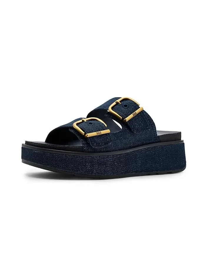 Сандалии Gen FF Max с пряжками FitFlop — изображение 1 из 4, темный джинсовый синий