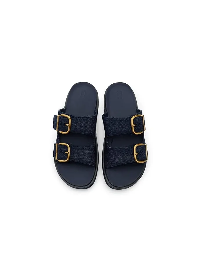 Сандалии Gen FF Max с пряжками FitFlop — изображение 2 из 4, темный джинсовый синий