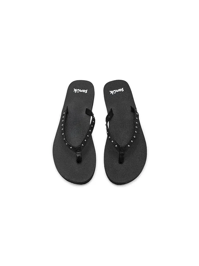Сандалии с шипами Yoga Joy II Stud Sanuk — изображение 2 из 4, черный