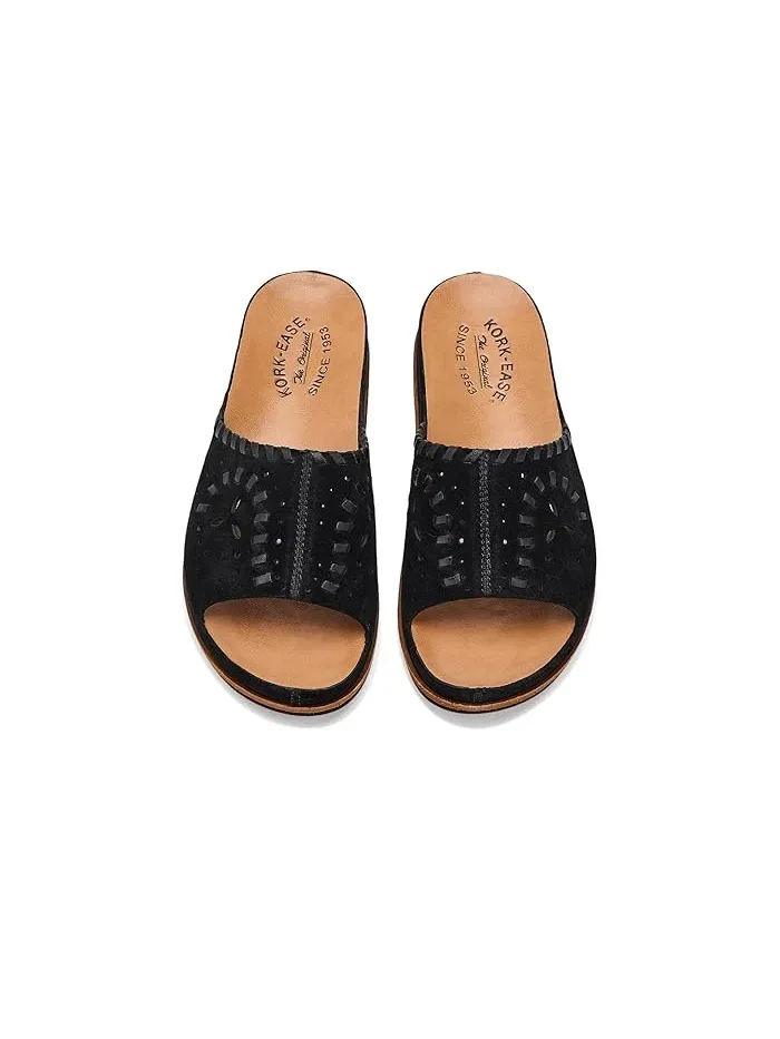Сандалии с вырезами Tutsi Woven Kork-Ease — изображение 2 из 4, черный