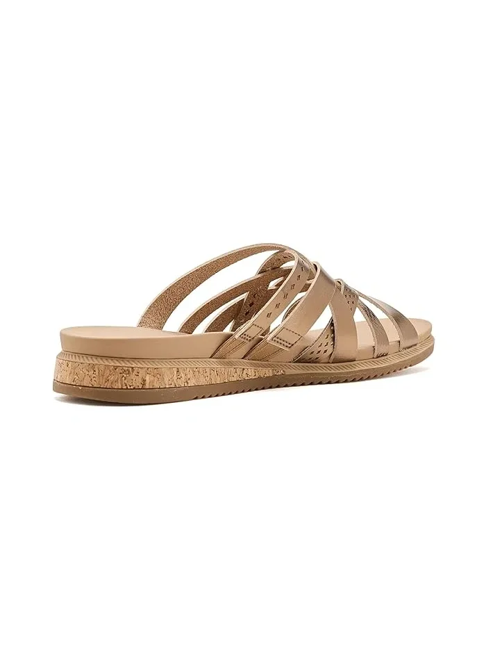 Сандалии с вырезами Desert Kiss Low BOBS from SKECHERS — изображение 3 из 4, тауп