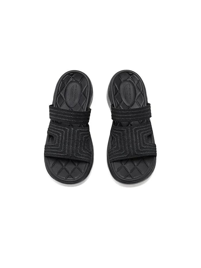 Сандалии с поддержкой свода стопы GO WALK Arch Fit 2.0 Leila SKECHERS — изображение 2 из 4, черный/черный