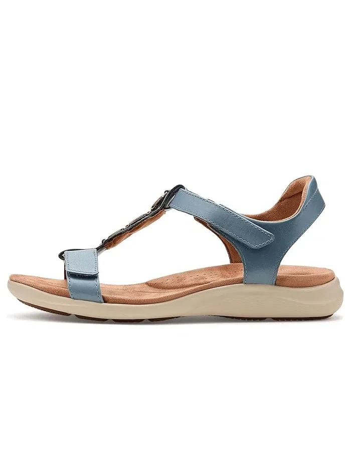 Сандалии с контурной стелькой Kitly Gem Clarks — изображение 4 из 4, джинсовый синий синий