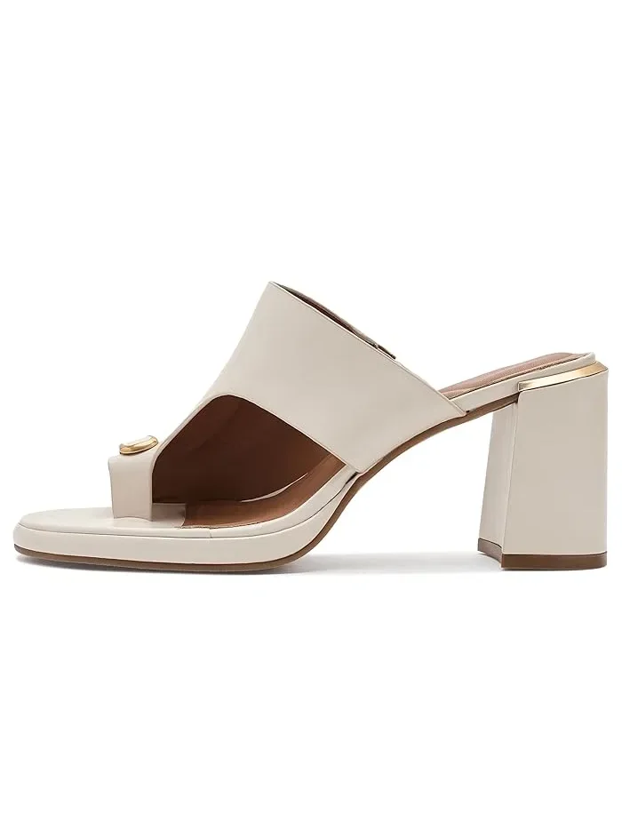 Туфли-мюли с открытым носком Syndika Kenneth Cole New York — изображение 4 из 4, экру