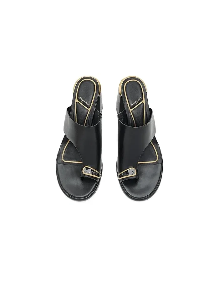 Туфли-мюли с открытым носком Syndika Kenneth Cole New York — изображение 2 из 4, черный