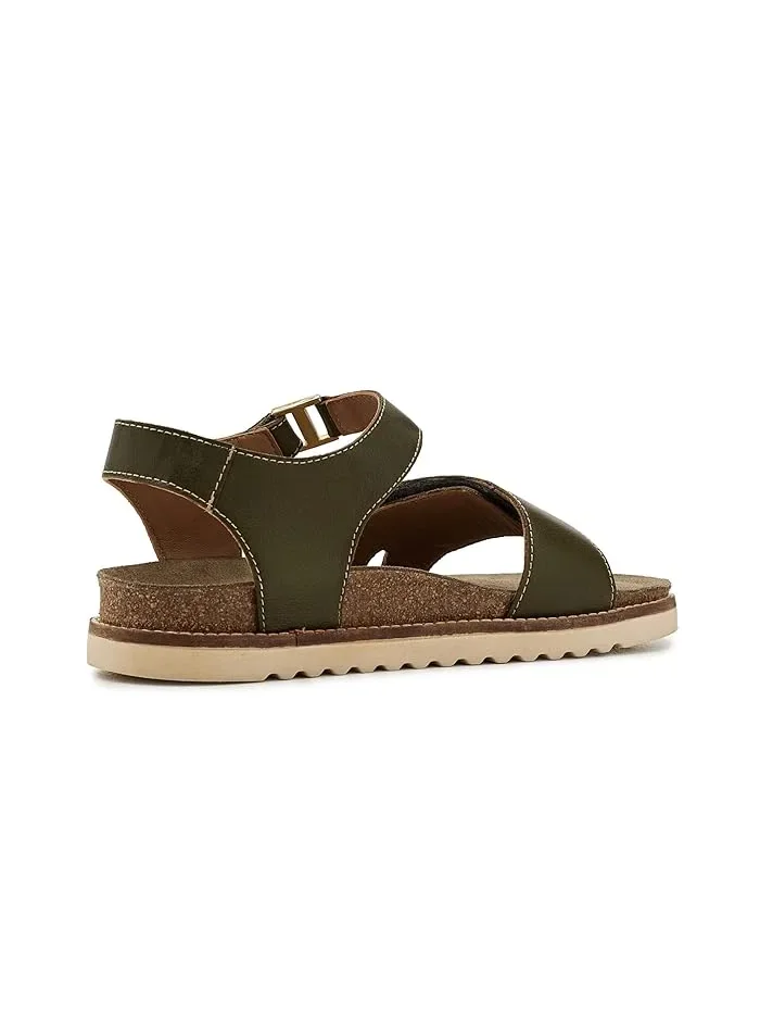 Сандалии с регулируемым ремешком Modern Taos Footwear, Avocado — изображение 3 из 4, авокадовый