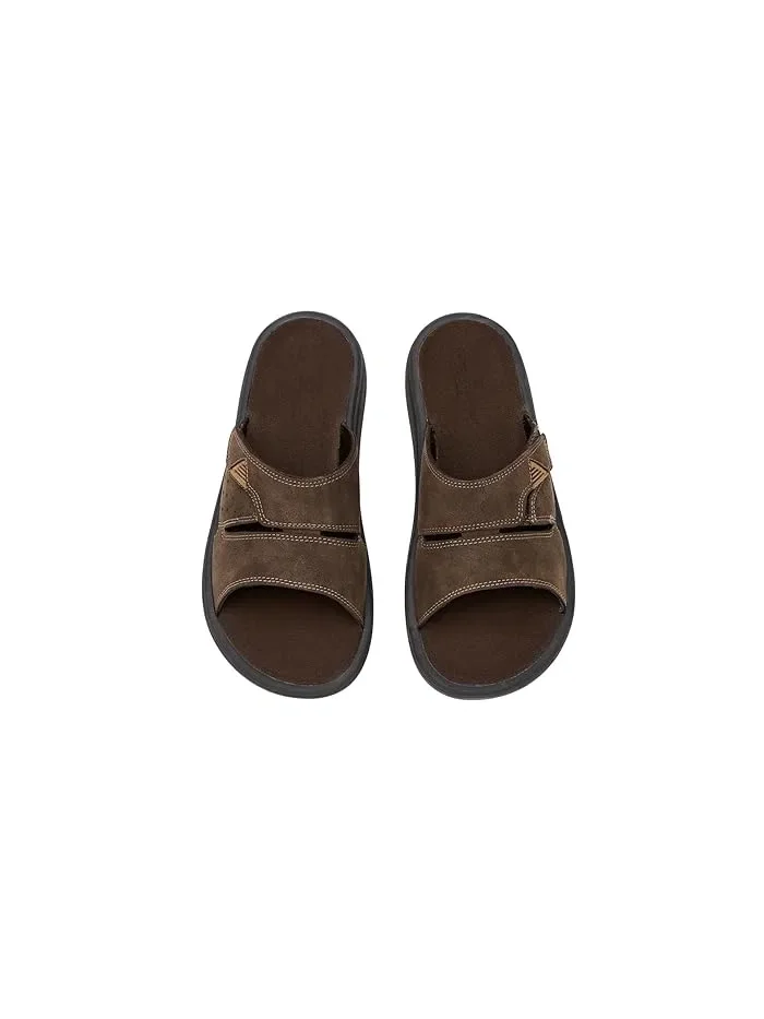 Сандалии Breeze Slide Clarks — изображение 2 из 4, темный коричневый