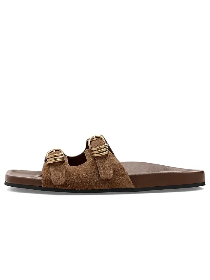 Сандалии с открытым носком Rue Slides rag & bone — изображение 4 из 4, умбра