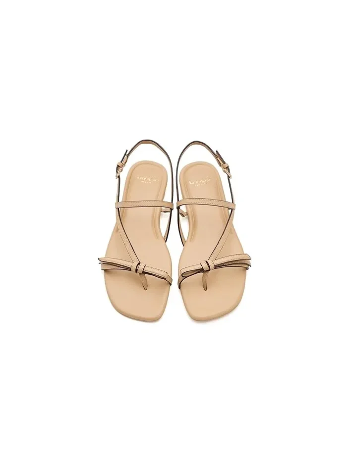 Сандалии Loop Flat Sandals Kate Spade New York — изображение 2 из 4, песочный