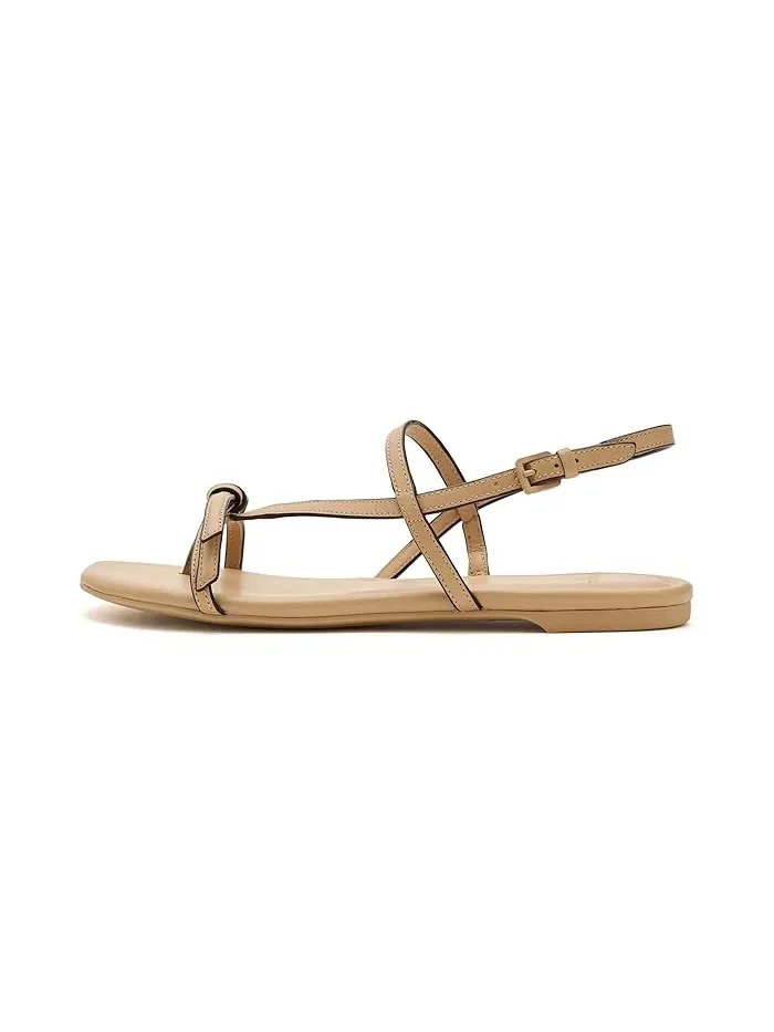 Сандалии Loop Flat Sandals Kate Spade New York — изображение 4 из 4, песочный