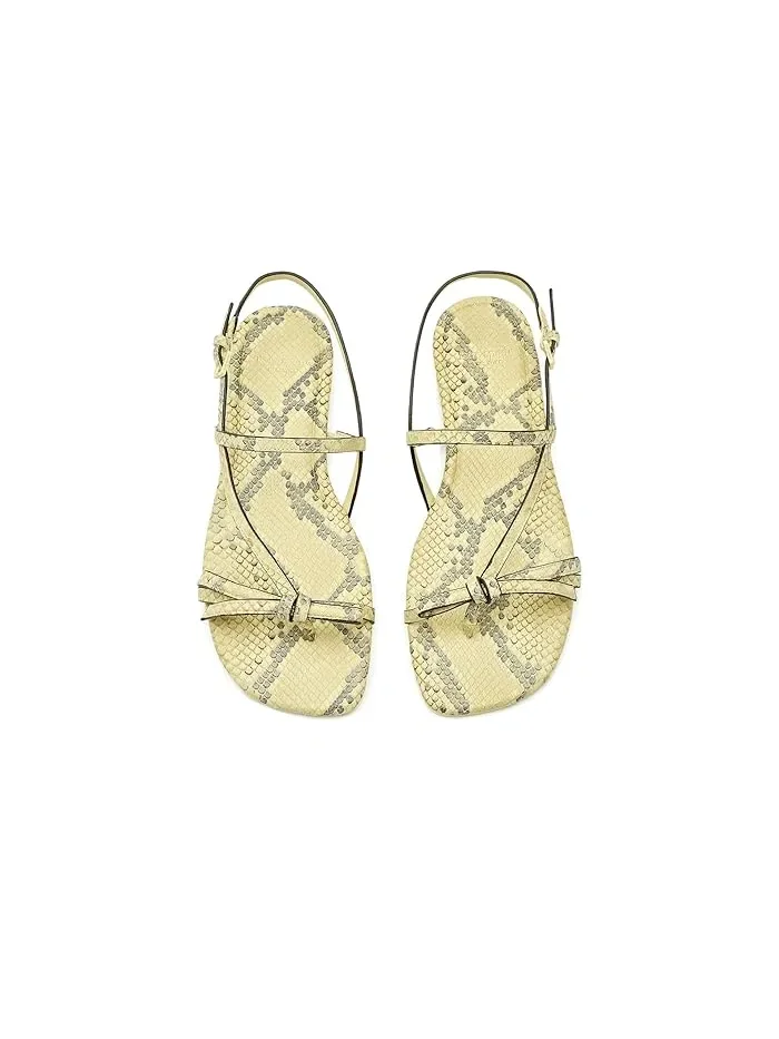 Сандалии Loop Flat Sandals Kate Spade New York — изображение 2 из 4, лимонный