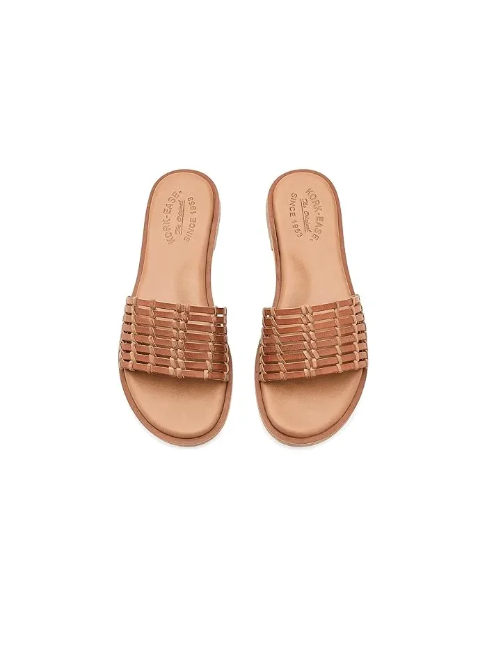 Сандалии кожаные Deja Kork-Ease — изображение 2 из 4, оранжевый