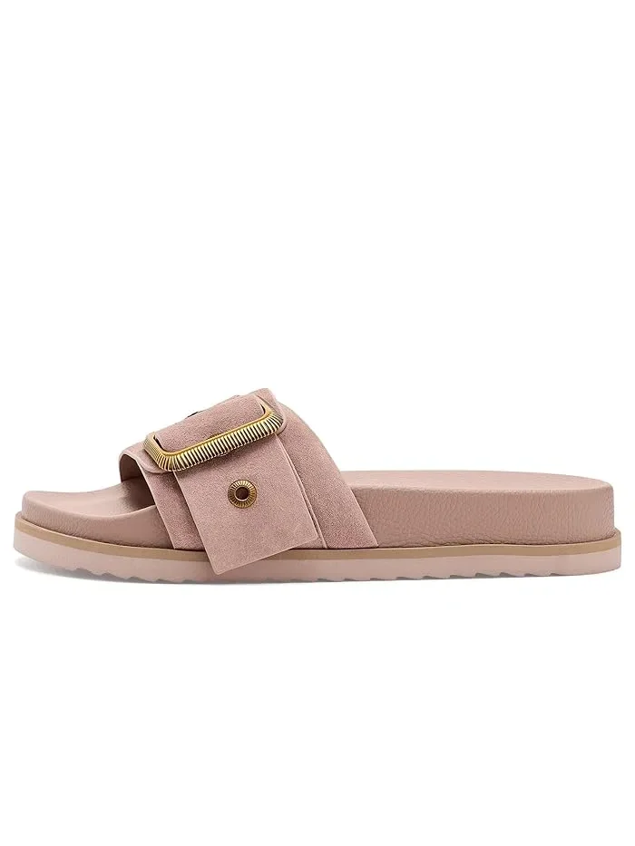 Сандалии Ellie с пряжкой AllSaints — изображение 4 из 4, розовый розовый