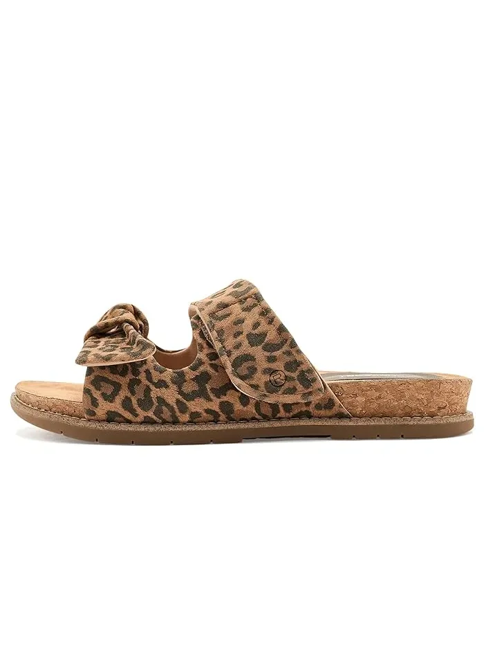 Сандалии повседневные Zova Rockport, Leopard Suede — изображение 4 из 4, леопардовый
