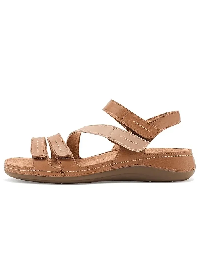 Сандалии на ремешках Cecily Mix Clarks — изображение 4 из 4, бежевый