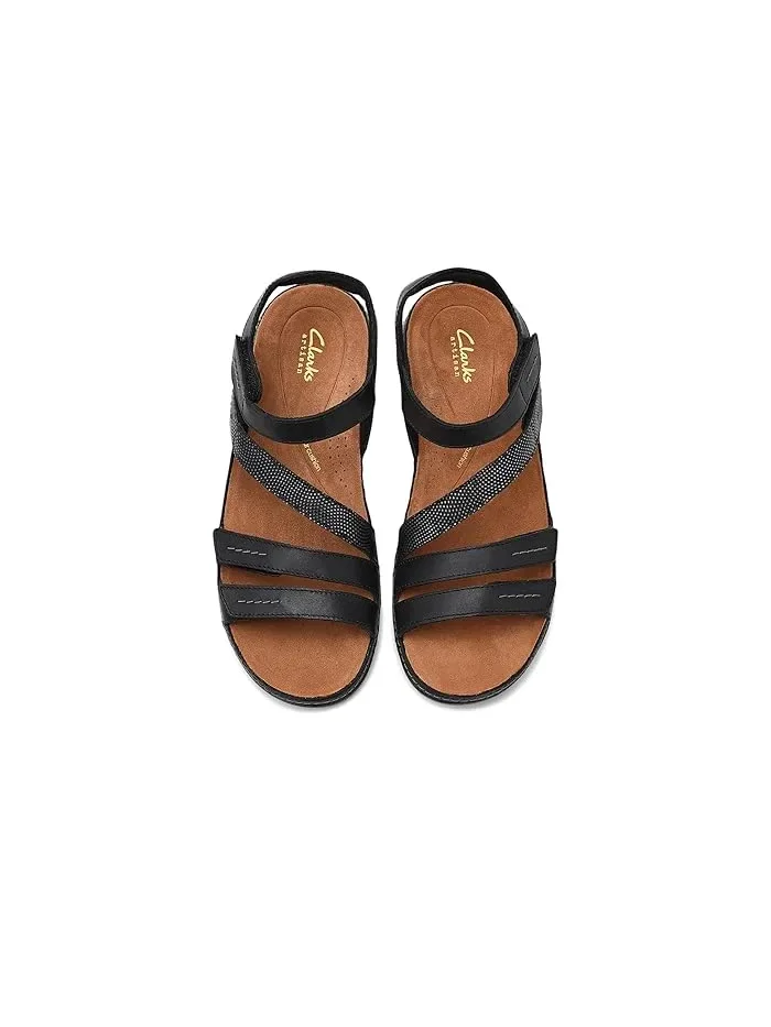 Сандалии повседневные Cecily Mix Clarks — изображение 2 из 4, черный