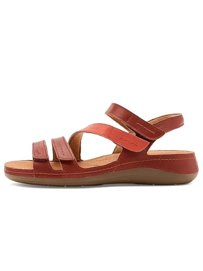 Сандалии повседневные Cecily Mix Clarks — изображение 4 из 4, оранжевый