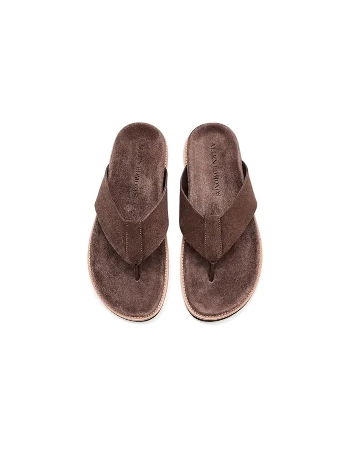 Сандалии кожаные Sawgrass Allen Edmonds — изображение 2 из 4, коричневый