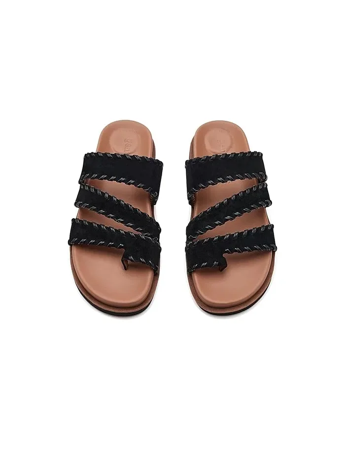 Сандалии платформа Niles Whip Gentle Souls by Kenneth Cole — изображение 2 из 4, черный