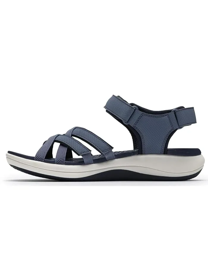 Сандалии на липучке Mira Shore Clarks — изображение 4 из 4, темно-синий