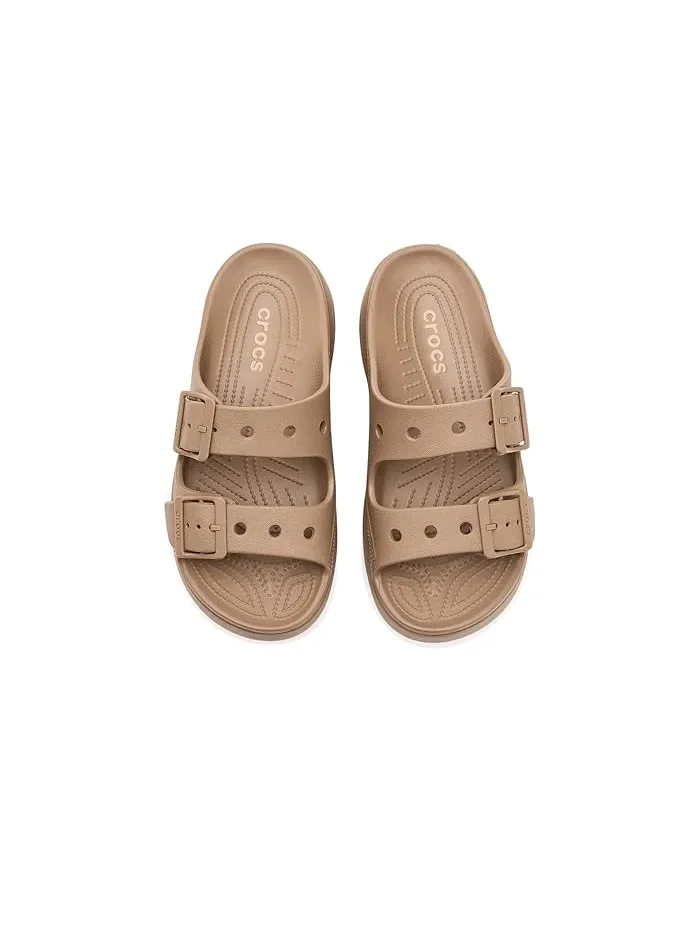 Сандалии платформа Saturday Crocs — изображение 2 из 4, сепия