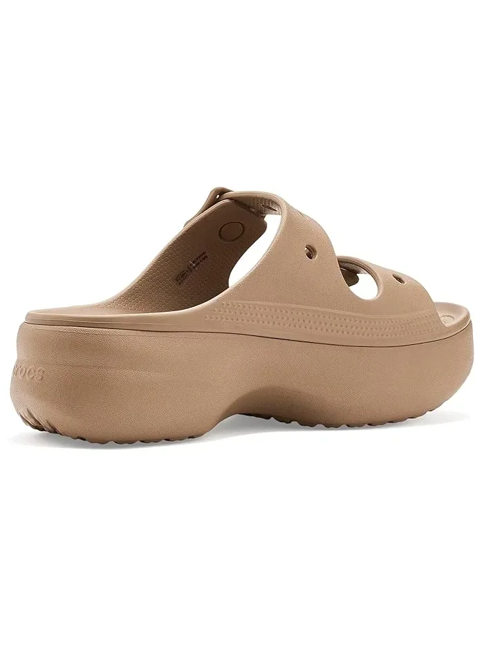 Сандалии платформа Saturday Crocs — изображение 3 из 4, сепия