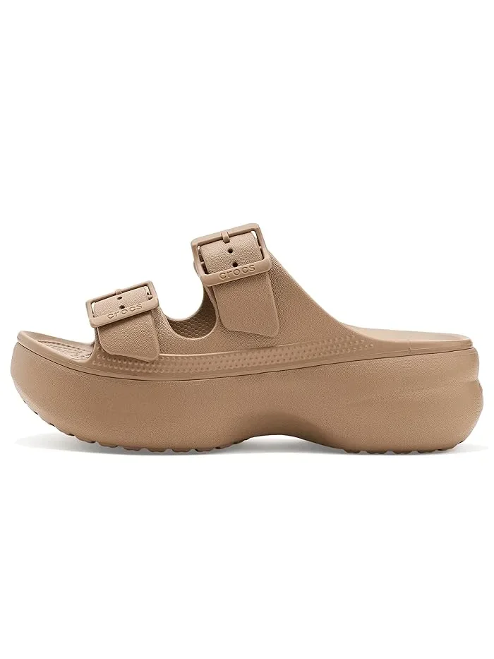 Сандалии платформа Saturday Crocs — изображение 4 из 4, сепия