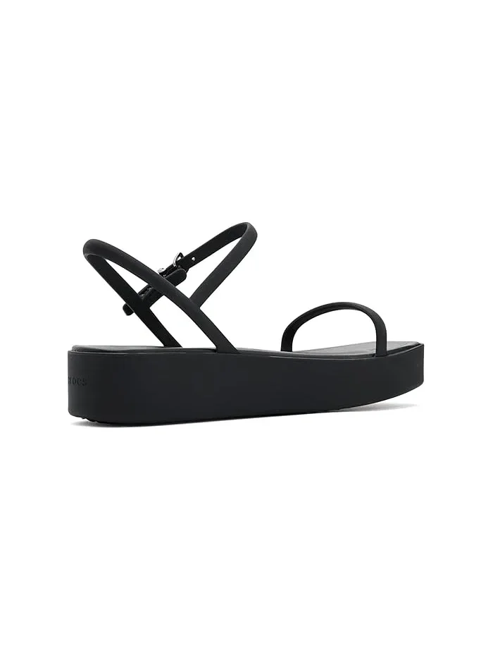 Сандалии платформа Miami Y-strap Crocs — изображение 3 из 4, черный