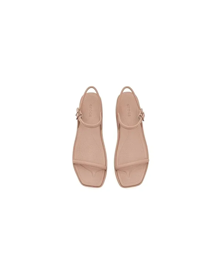 Сандалии платформа Miami Y-strap Crocs — изображение 2 из 4, молочный шоколад