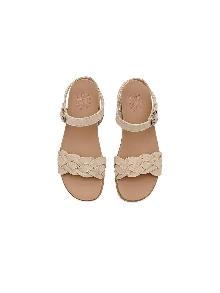 Сандалии на низком каблуке Desert Kiss Low - Vacay Look BOBS from SKECHERS — изображение 2 из 4, тауп