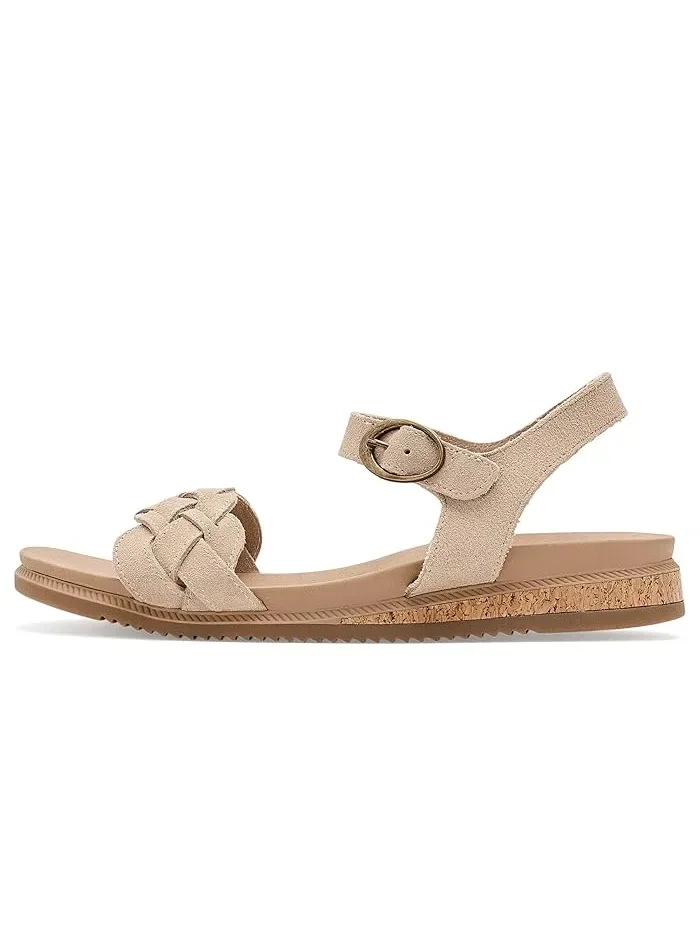 Сандалии на низком каблуке Desert Kiss Low - Vacay Look BOBS from SKECHERS — изображение 4 из 4, тауп