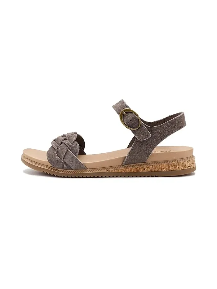 Сандалии с регулируемым ремешком Desert Kiss Low BOBS from SKECHERS — изображение 4 из 4, шоколад