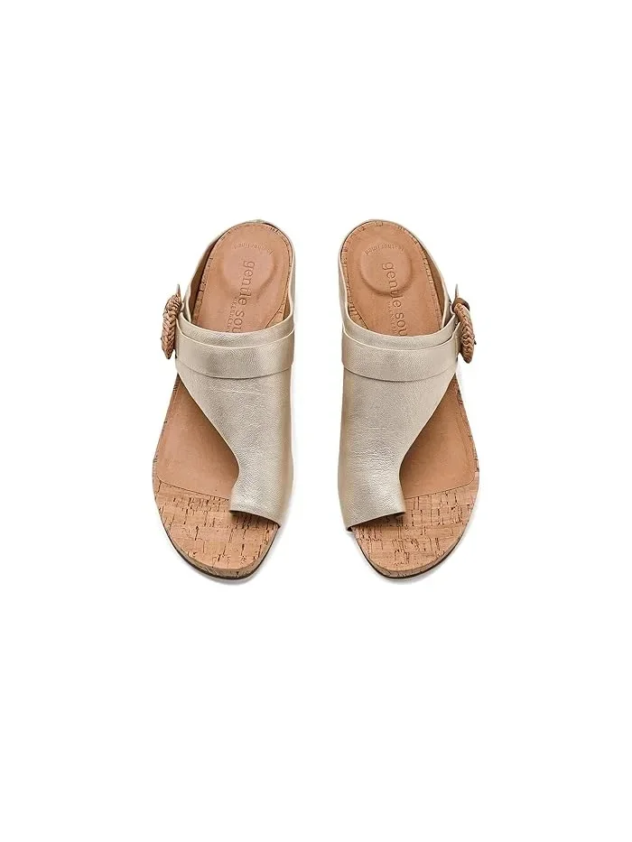 Сандалии с асимметричным ремешком Galina Gentle Souls by Kenneth Cole — изображение 2 из 4, лед