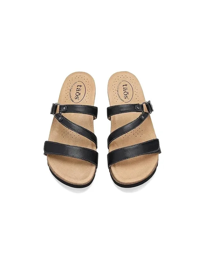 Сандалии с регулируемыми ремешками Ringslide Taos Footwear — изображение 2 из 4, черный