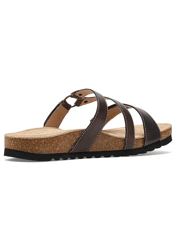 Сандалии с регулируемыми ремешками Ringslide Taos Footwear — изображение 3 из 4, коричневый