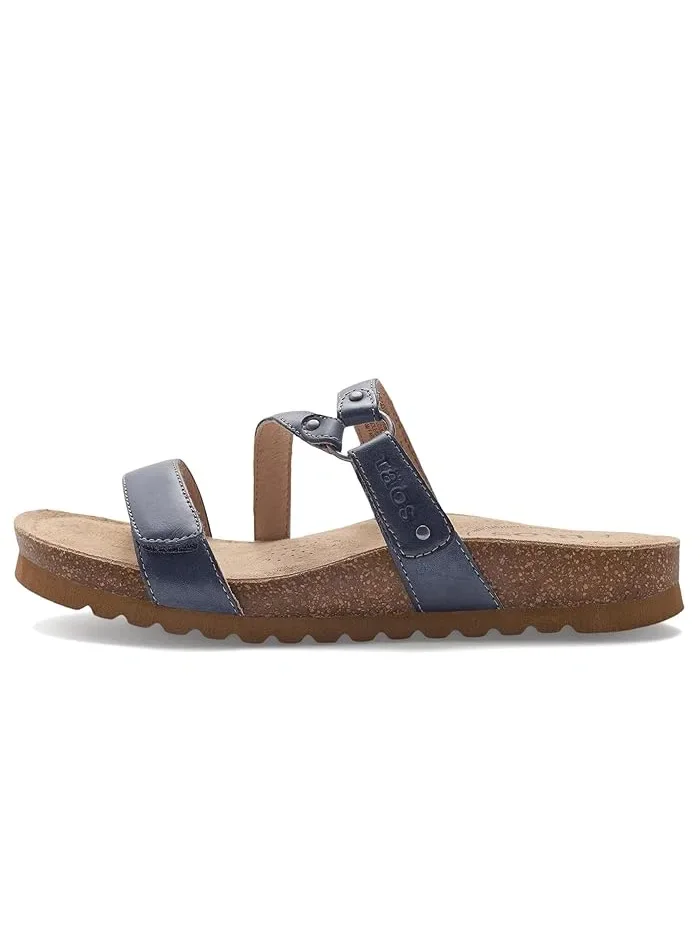 Сандалии Ringslide с кожаными ремешками Taos Footwear — изображение 4 из 4, синий